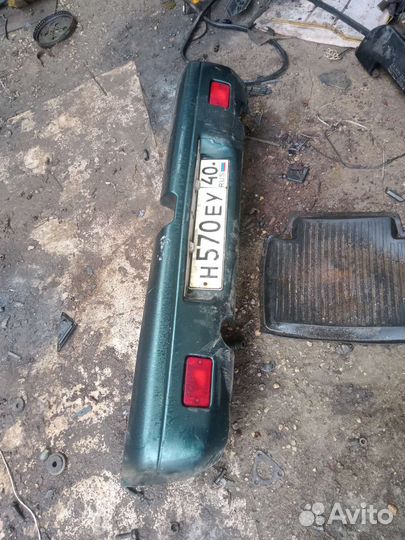 Задний бампер кия спортейдж 1