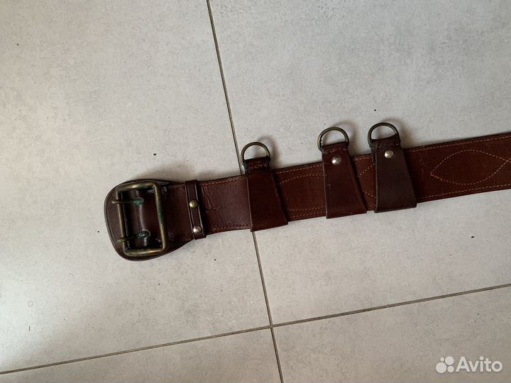 Ремень кожаный офицерский СССР