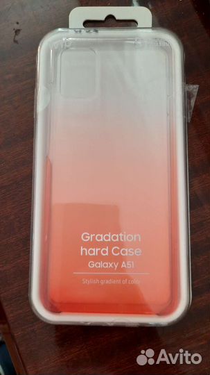 Wits Samsung Galaxy A51 красный клип-кейс