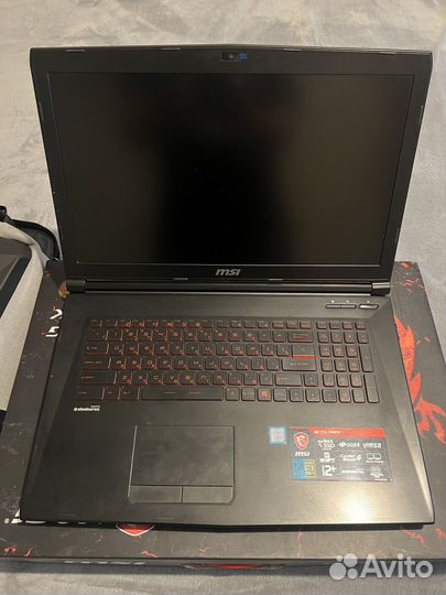 Игровой ноутбук msi 17.3