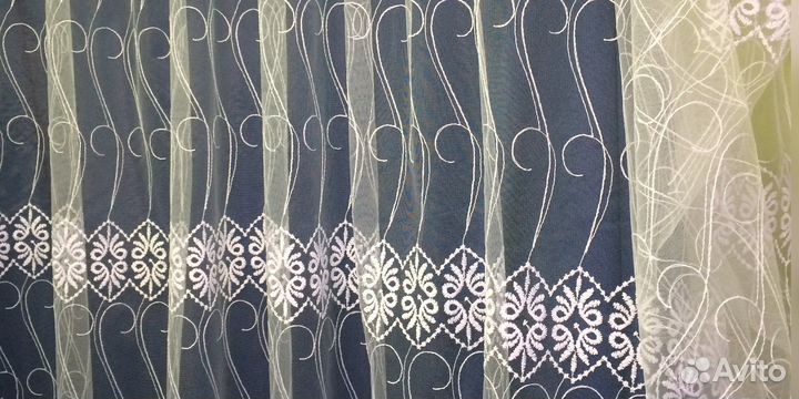 Шторы, тюль в остатке