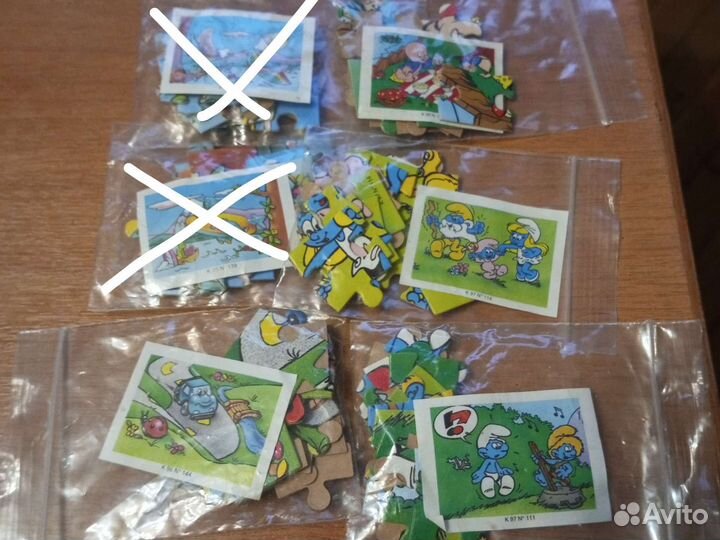 Пазлы киндеры 90х
