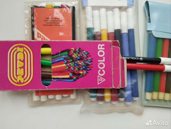 Наборы фломастеров СССР