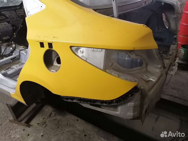 Крыло заднее левое hyundai solaris 1