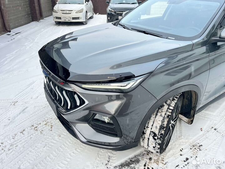 Дефлектор капота (Classic черный ) Changan Oshan X5