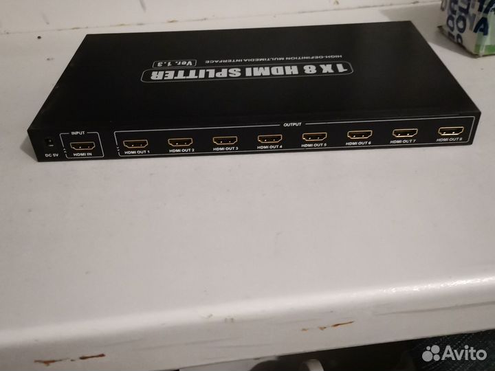 1*8 hdmi splitter