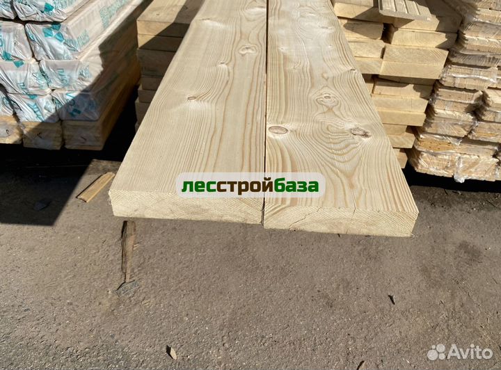 Доска сухая строганная