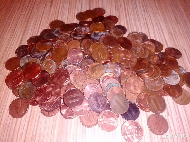 Монеты 1 цент