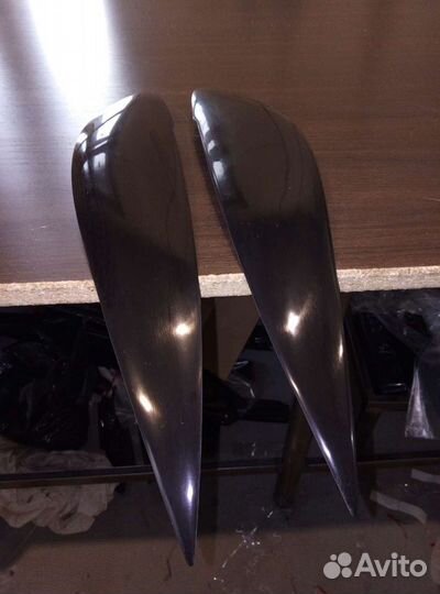 Реснички на фары для Mitsubishi Lancer 9,10