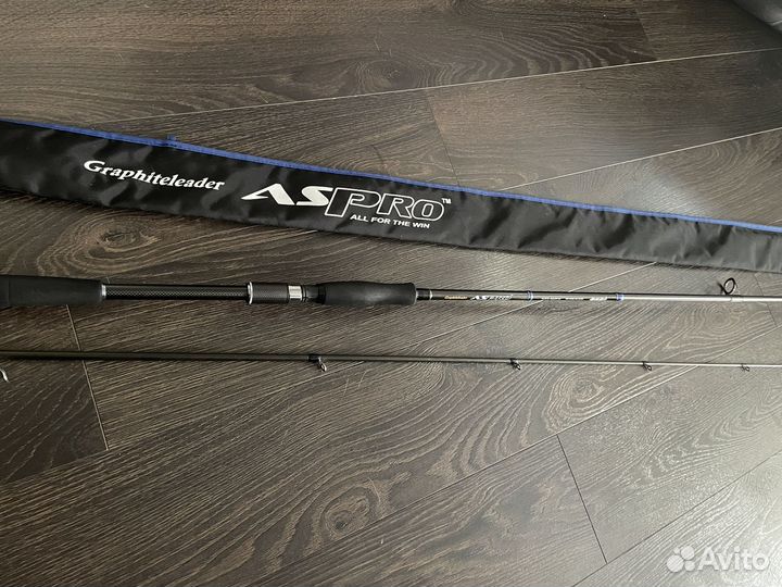 Спиннинг graphiteleader aspro 822H тест 16-56 гр