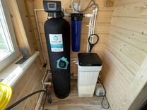 Установка оборудования для фильтрации воды