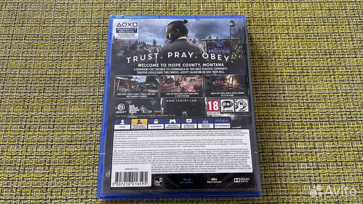 Far cry 5 ps4 Новый диск