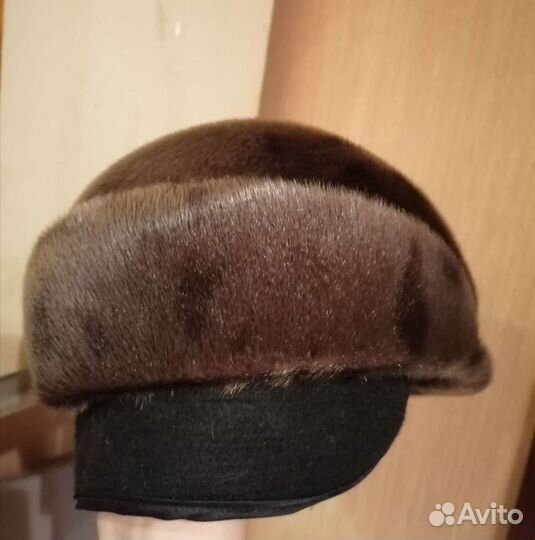 Меховая мужская кепка