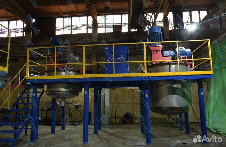 Реактор из Нержавеющей стали 1000 л