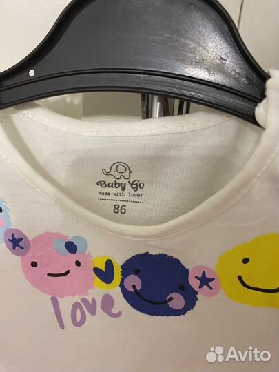 Платье для девочки 86