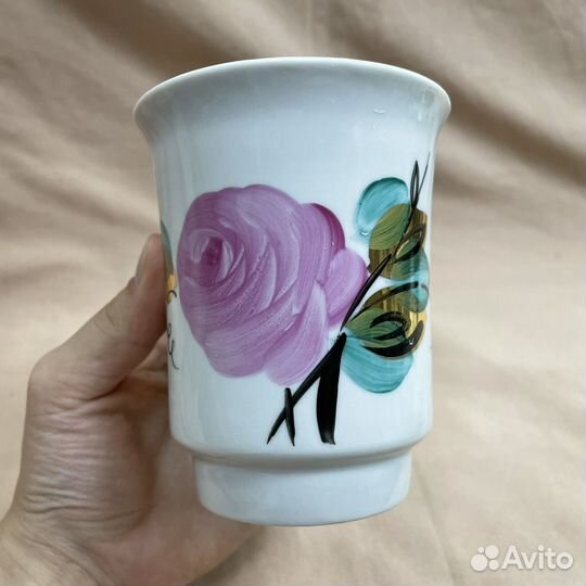 Ваза вазочка Дулево 1 сорт СССР (сзр)