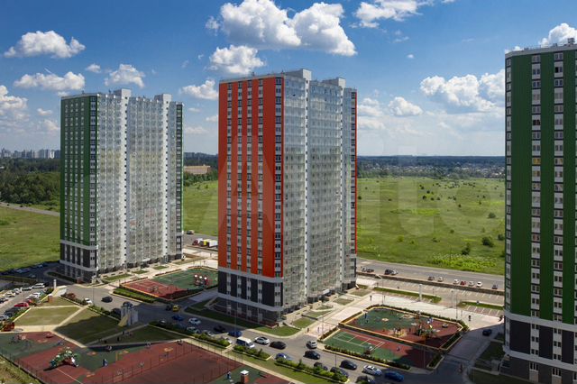 2-к. квартира, 71,3 м², 2/17 эт.