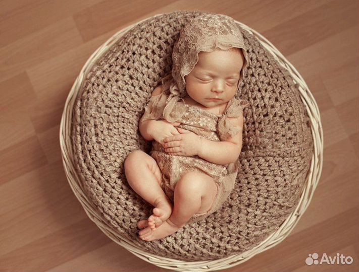 Корзина для newborn фотосессии