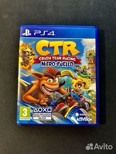 CTR Crash Team Racing Nitro Fueled ps4