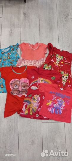 Детские вещи пакетом на девочку 80 86 92