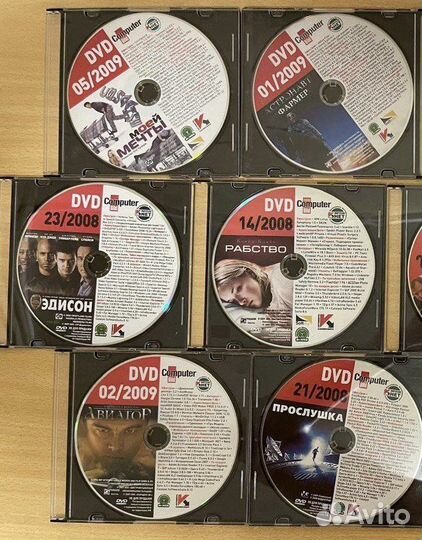 DVD диски цена за 13 шт