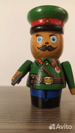 Солдатик деревянный малый
