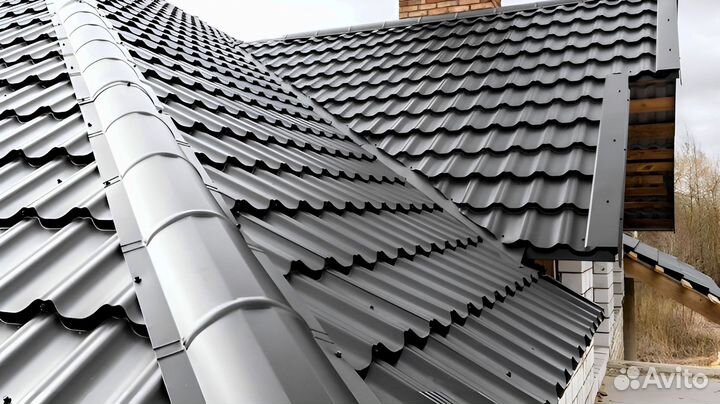 Металлочерепица (профиль волновой) 0,45