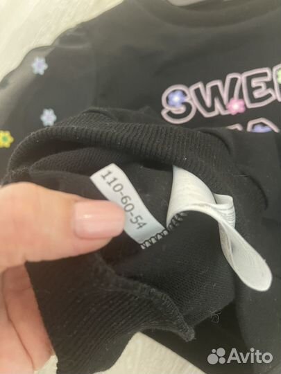 Толстовка для девочки choupette 104-110