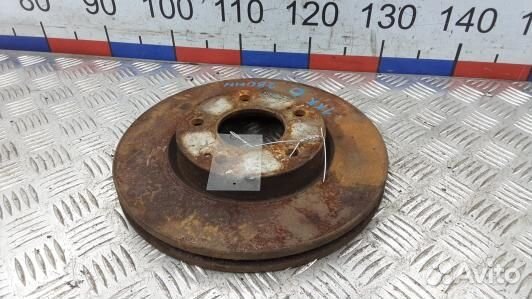 Диск тормозной передний hyundai tucson JM (1KK06N6