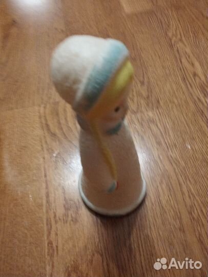 Дед мороз и снегурочка СССР пластик