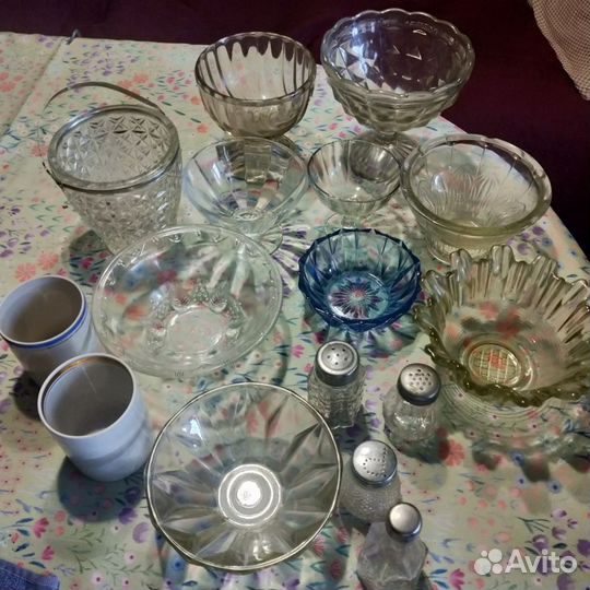 Стеклянная посуда СССР