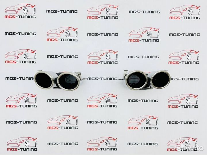 Насадки 53 AMG Chrome на Mercedes GLE-Class V167