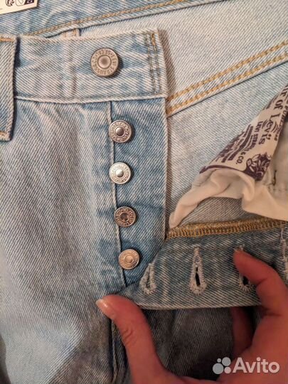 Джинсы Levi's 501 crop 24/28 новые