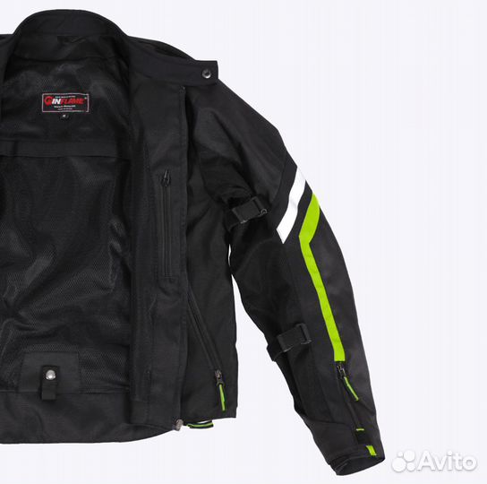 Мотокуртка летняя Inflame Inferno 2 текстиль сетка
