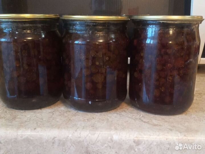 Земляничное варенье без хвостиков урожай 23г