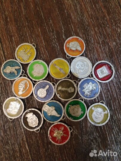 Журналы Шрек.Медальоны