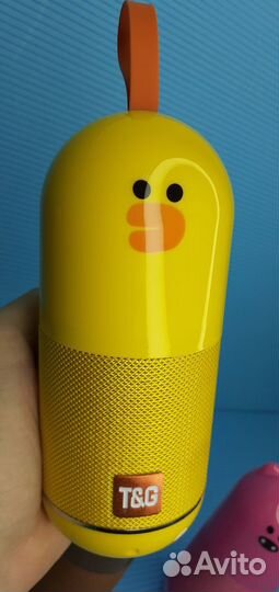 Блютуз колонка T&G Радио Микрофон Влагозащита