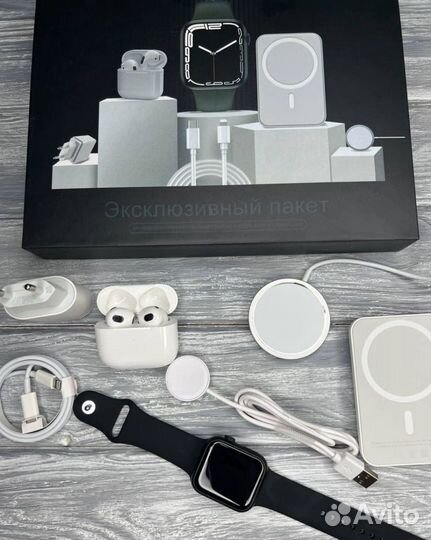 Подарочный Набор apple 6 в 1