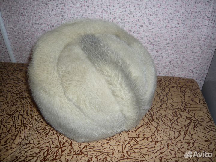 Женская зимняя норковая шапка кубанка