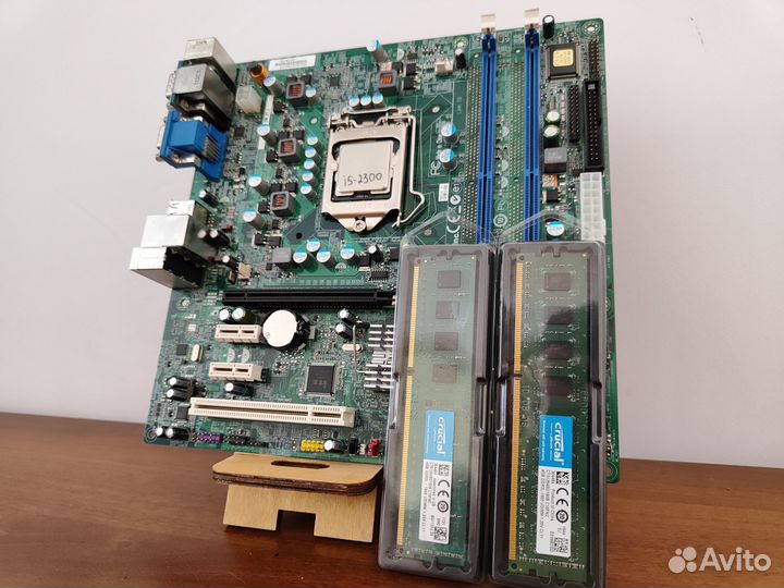 Материнская плата 1155+i5-2300+DDR3-8Gb