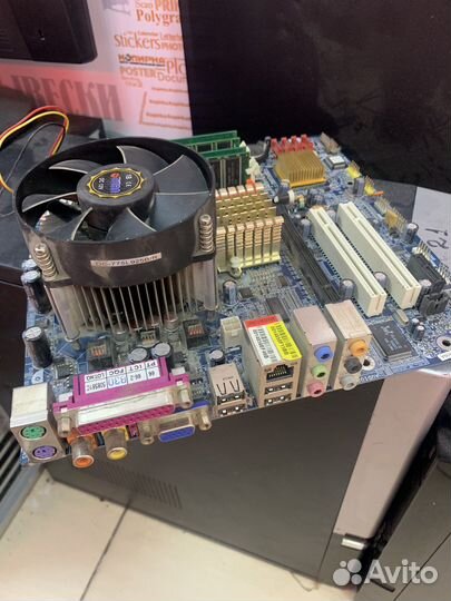 Комплект для сборки офисного пк p4