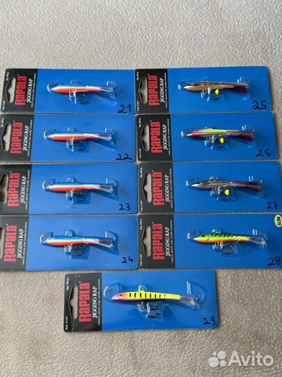 Балансиры Rapala Jigging Rap