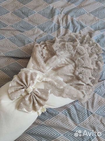 Конверт на выписку зимний одеяло на овчине