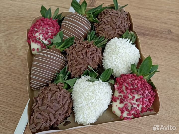 Клубника в шоколаде