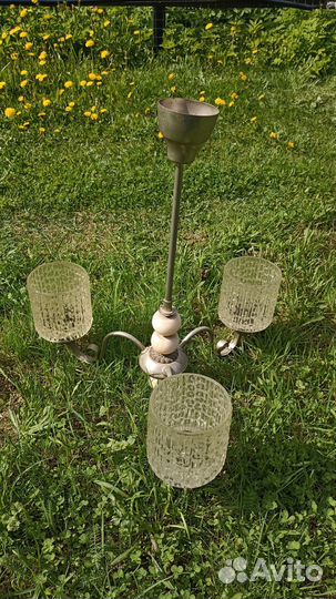 Люстра СССР хрусталь