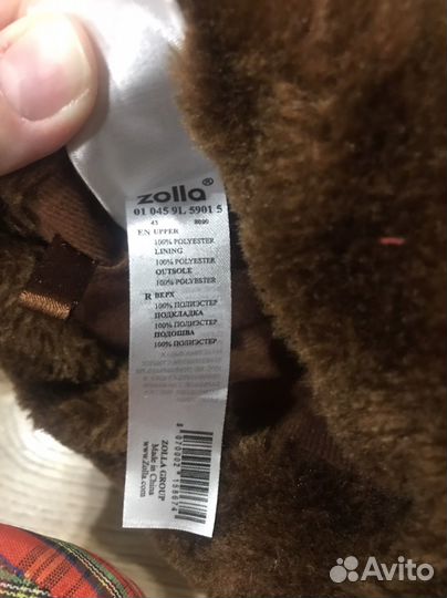 Домашние тапочки олени новогодние