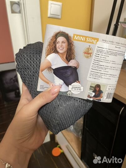 Мини слинг mini monkey слинг для новорожденых