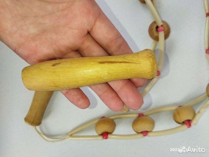 Ручной деревянный массажер