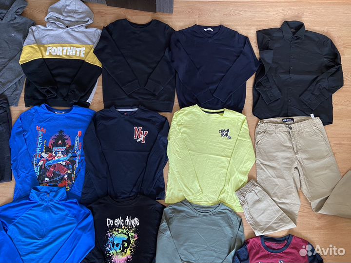 Штаны, толстовки и другое р.146