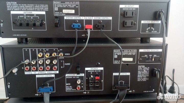 Sony интегральный усилитель-аквалайзер,тюнер